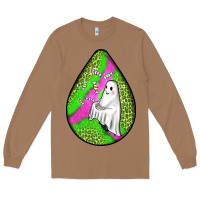 Toasted Coconut halloween ghost teardrop Long Sleeve Tee - BundleAndBundleShop