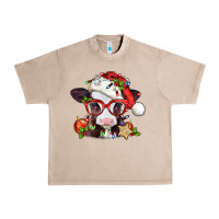 French Oak Christmas baby cow Urban Heavy Tee - Jasminsmagicworld