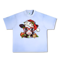 Grape Ice Christmas baby cow Urban Heavy Tee - Jasminsmagicworld