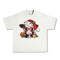 Pistachio Christmas baby cow Urban Heavy Tee - Jasminsmagicworld