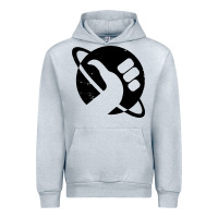 Heather Grey hitchhike Urban Hoodie - baoMotion