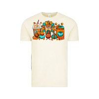 Vintage Arctic Thanksgiving Coffee Cups Vintage Tee - FaDigitalArtStudio