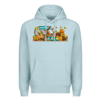 Hello Fall Rabbit Premium Hoodie | Teevron