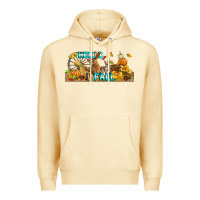 Pina Colada Hello Fall Rabbit Premium Hoodie - LillyAllenDesigns