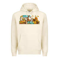 Tofu Hello Fall Rabbit Premium Hoodie - LillyAllenDesigns