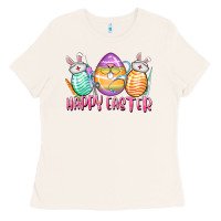 Happy Easter Nurse Eggs Easter Day Ladies Tee | Teevron