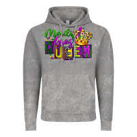 Cloud Rock mardi gras queen Vintage Hoodie - FaDigitalArtStudio