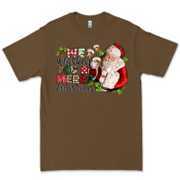 Cacao we whiskey you a merry christmas Premium Tee - CowGirlArtShop