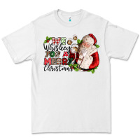 White we whiskey you a merry christmas Premium Tee - CowGirlArtShop