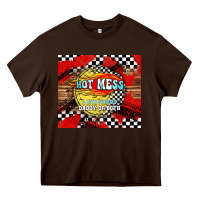 Chocolate Brown hot mess daddy of both Heavy Core Tee - TumblerDesignByShophia