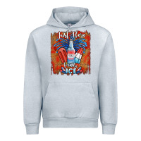 Heather Grey just here for the ice Urban Hoodie - JahusDesignShop