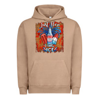 Pigment Burro just here for the ice Urban Hoodie - JahusDesignShop