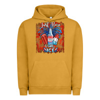 Pigment Peanut Butter just here for the ice Urban Hoodie - JahusDesignShop
