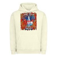 Pigment Pistachio just here for the ice Urban Hoodie - JahusDesignShop