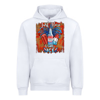 White just here for the ice Urban Hoodie - JahusDesignShop