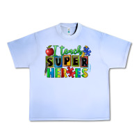 Grape Ice I teach super heroes Urban Heavy Tee - FaDigitalArtStudio