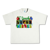 Pistachio I teach super heroes Urban Heavy Tee - FaDigitalArtStudio