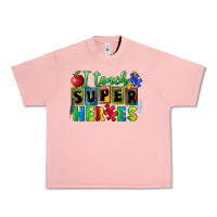 Salmon I teach super heroes Urban Heavy Tee - FaDigitalArtStudio