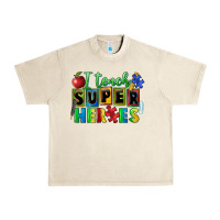 Sandshell I teach super heroes Urban Heavy Tee - FaDigitalArtStudio