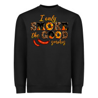 Black i only smoke the good smokes Heavyweight Sweatshirt - AdoDesignShop