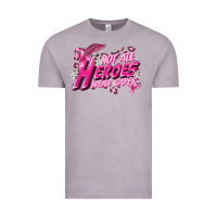 Vintage Zinc Not all heroes wear capes Cancer Awareness Vintage Tee - FaDigitalArtStudio