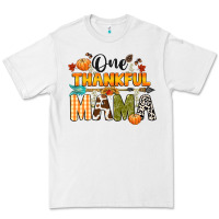 White one thankful mama Premium Tee - CowGirlArtShop