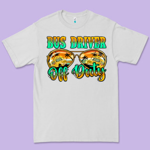 Bus Driver Off Duty Premium Tee Designed By Jasminsmagicworld