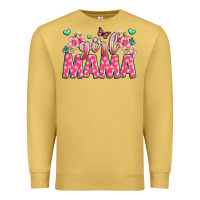 Antique Gold girl mama Premium Sweatshirt - JahusDesignShop