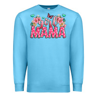 Ocean Blue girl mama Premium Sweatshirt - JahusDesignShop