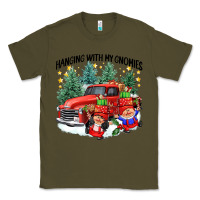 Army Green hanging with my gnomies Classic Tee - CowGirlArtShop