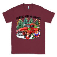 Burgundy hanging with my gnomies Classic Tee - CowGirlArtShop