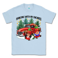Dusty Blue hanging with my gnomies Classic Tee - CowGirlArtShop