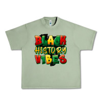 Oil Green black history vibes Urban Heavy Tee - FaDigitalArtStudio