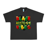 Pigment Black black history vibes Urban Heavy Tee - FaDigitalArtStudio