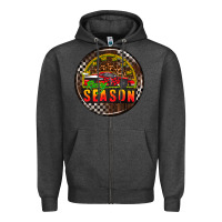 Charcoal Heather race coasters Zipper Hoodie - AdoDesignShop