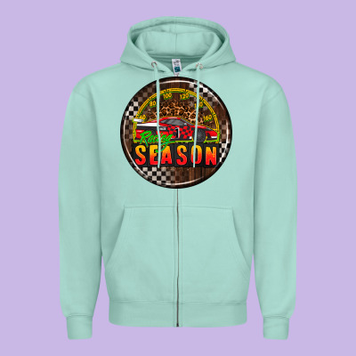 Race Coasters Zipper Hoodie Designed By Adodesignshop
