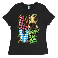 Black Love Easter gnome Easter Day Ladies Tee - CowGirlArtShop