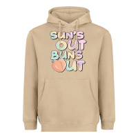 Mushroom sun's out buns out Heavyweight Hoodie - JahusDesignShop