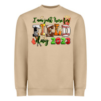 Mushroom I am just here for field day 2023 Heavyweight Sweatshirt - AdoDesignShop