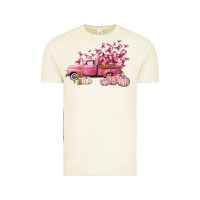 Vintage Arctic Breast Cancer truck Vintage Tee - FaDigitalArtStudio