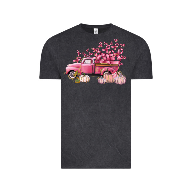 Breast Cancer Truck Vintage Tee by FaDigitalArtStudio | Teevron