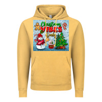 Vintage Mustard christmas vibes only tumbler Vintage Hoodie - BundleAndBundleShop