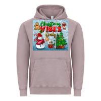 Vintage Zinc christmas vibes only tumbler Vintage Hoodie - BundleAndBundleShop