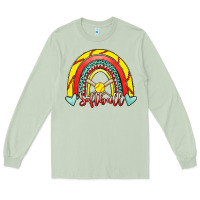 Matcha Softball Rainbow Long Sleeve Tee - RanaPortraitStore