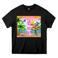 Black feeling beachy Heavy Core Tee - TumblerDesignByShophia