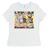 White Easter Nurse Easter Day Ladies Tee - CowGirlArtShop