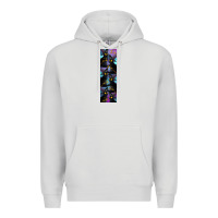 Dove Grey Black Cat Halloween Premium Hoodie - LillyAllenDesigns
