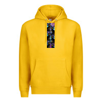 Lemon Black Cat Halloween Premium Hoodie - LillyAllenDesigns
