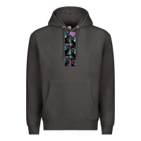 Smoke Black Cat Halloween Premium Hoodie - LillyAllenDesigns