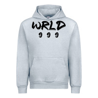 Heather Grey wrld singer 999 black Urban Hoodie - baoMotion